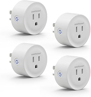 Smart Plug, WiFi Plugs Work with Alexa & Google Assistant, Smart Outlet with Timer & Group Controller, WiFi Outlet for Home, No Hub Required, ETL & FCC Certified, 2.4GHz WiFi, 16A, 4 Pack Smart Plug, WiFi Plugs Work with Alexa & Google Assistant, Smart Outlet with Timer & Group Controller, WiFi Outlet for Home, No Hub Required, ETL & FCC Certified, 2.4GHz WiFi, 16A, 4 Pack