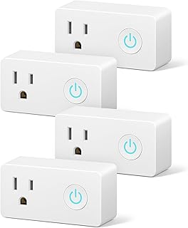 BN-LINK WiFi & Bluetooth Smart Plug, Heavy Duty Smart Timer Outlet Works with Alexa & Google Home Assistant, Remote & Group Control, No Hub Required, ETL & FCC Certified, 2.4GHz WiFi Only, 4 Pack BN-LINK WiFi & Bluetooth Smart Plug, Heavy Duty Smart Timer Outlet Works with Alexa & Google Home Assistant, Remote & Group Control, No Hub Required, ETL & FCC Certified, 2.4GHz WiFi Only, 4 Pack
