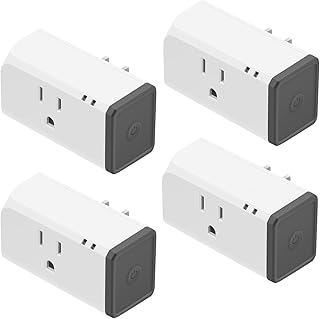 SONOFF S31 WiFi Smart Plug with Energy Monitoring, 15A Smart Outlet Socket ETL Certified, Work with Alexa & Google Home, IFTTT Supporting, 2.4 Ghz WiFi Only (4-Pack) SONOFF S31 WiFi Smart Plug with Energy Monitoring, 15A Smart Outlet Socket ETL Certified, Work with Alexa & Google Home, IFTTT Supporting, 2.4 Ghz WiFi Only (4-Pack)