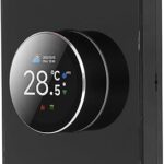 Smart Thermostat for Home, APP Programmable WiFi Thermostat, Temp Voice Controller, Work with Tuya App for Assistant, 1.32in TFT Screen, Knob Control, 2 Way Rotating, 95-240V AC