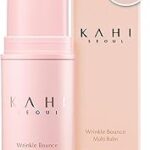 KAHI Wrinkle Bounce Multi Balm Stick | PDRN Collagen Wrinkle Stick | Korean Skin Care |All-in-One Hydrating Lip Balm Eye Cream Neck Cream Make Up Base & Face Mist Moisture Balm