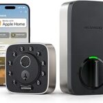 ULTRALOQ Bolt Fingerprint WiFi Smart Lock, Works with Apple Home, Siri, Alexa, 8-in-1 Keyless Entry with Fingerprint ID, App Remote Control, Keypad Deadbolt, BHMA Cert., Easy Install, 10 Mo. Battery