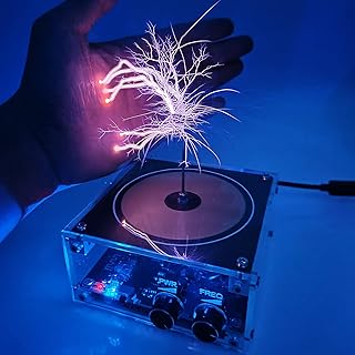 Tesla Coil Musical Speaker Plasma Storm Cool Desktop Gadgets Electric Toys Bobina De Tesla Electrica Artificial Lightning Science Physical Toy Model Tesla Coil Musical Speaker Plasma Storm Cool Desktop Gadgets Electric Toys Bobina De Tesla Electrica Artificial Lightning Science Physical Toy Model