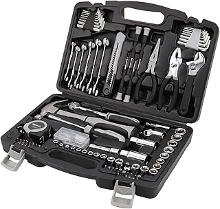 AmazonBasics 131-Piece General Household Hand Tool Set AmazonBasics 131-Piece General Household Hand Tool Set