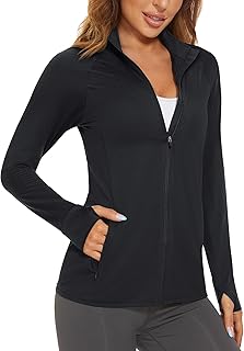 MAGCOMSEN Women's UPF 50+ Lightweight Athletic Jacket Sun Protection Full Zip Long Sleeve Shirts Hiking Outdoor Pockets MAGCOMSEN Women's UPF 50+ Lightweight Athletic Jacket Sun Protection Full Zip Long Sleeve Shirts Hiking Outdoor Pockets