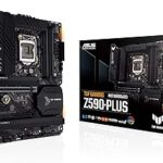 ASUS TUF Gaming Z590-Plus, LGA 1200 (Intel11th/10th Gen) ATX Gaming Motherboard (PCIe 4.0, 3xM.2/NVMe SSD, 14+2 Power Stages,USB 3.2 Front Panel Type-C, 2.5Gb LAN, Thunderbolt 4, Aura RGB Lighting)