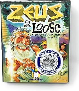 Gamewright - Zeus on the Loose – A Card Game of Mythic Proportions Gamewright - Zeus on the Loose – A Card Game of Mythic Proportions