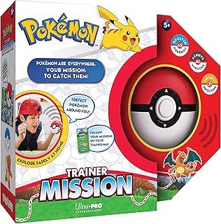 Ultra Pro Pokémon Trainer Mission Toy - Interactive Poké Ball Guessing Game, Fun for Family & Friends, Explore with Pokeball Toy, Learn & Catch Pokémon, Perfect for Board Game Enthusiasts Ultra Pro Pokémon Trainer Mission Toy - Interactive Poké Ball Guessing Game, Fun for Family & Friends, Explore with Pokeball Toy, Learn & Catch Pokémon, Perfect for Board Game Enthusiasts