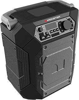 Monster Rocker 270 Sport | Portable Indoor/Outdoor Wireless Speaker, 60 Watts, Up to 24 Hours Playtime, IPX4 Water Resistant, Connect to Another TWS Speaker Monster Rocker 270 Sport | Portable Indoor/Outdoor Wireless Speaker, 60 Watts, Up to 24 Hours Playtime, IPX4 Water Resistant, Connect to Another TWS Speaker