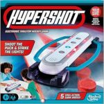 Hasbro Gaming Hypershot Electronic Tabletop Hockey Game | 5 Games in 1 | Music, Lights, and Sounds | Ages 8 and Up | for 1 to 2 Players | Kids Board Games