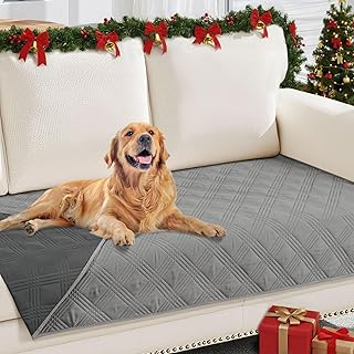 hyha Waterproof Dog Blanket, Reversible Pet Bed Blanket, Soft Sofa Couch Cover for Dogs Washable, Waterproof Pet Couch Covers for Sofa Puppy Cats Furniture Protector(30"x70", Grey/Dark Grey) hyha Waterproof Dog Blanket, Reversible Pet Bed Blanket, Soft Sofa Couch Cover for Dogs Washable, Waterproof Pet Couch Covers for Sofa Puppy Cats Furniture Protector(30