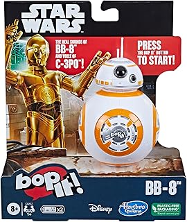 Bop It! Game Star Wars BB-8 Edition, Gifts for Kids, Electronic Games for Kids Ages 8 and up (Amazon Exclusive) Bop It! Game Star Wars BB-8 Edition, Gifts for Kids, Electronic Games for Kids Ages 8 and up (Amazon Exclusive)