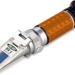 Vee Gee Scientific BX-1 Handheld Brix Refractometer, Industrial-Grade, 0-32% Brix Range, 0.2% Resolution, ±0.2% Accuracy, 1-Year Warranty