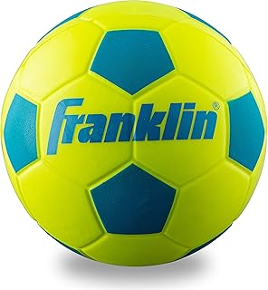 Franklin Sports Foam Soccer Ball - Perfect for Practice and Backyard Play - Best for First-Time Play and Small Kids - 6.5 inches Franklin Sports Foam Soccer Ball - Perfect for Practice and Backyard Play - Best for First-Time Play and Small Kids - 6.5 inches