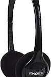 Koss KPH7 Lightweight Portable Headphone, Black
