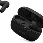 JBL Vibe Beam 2 - True Wireless Noise Cancelling Earbuds Pure Bass Sound & Smart Ambient Technology, 4mics for Crisp, Clear Calls, up to 40Hrs of Playback, IP54 Dust & Water Resistant (Black)
