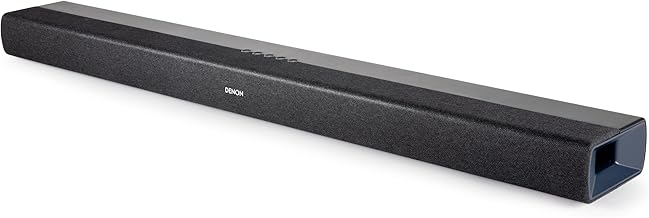Denon DHT-S218 Sound Bar (Black), 2.1-Channel, 3D Audio with Dolby Atmos, 2 Built-in Subwoofers, Dual Midrange Drivers & Tweeters, 4K UHD HDMI with eARC, Dialog Enhancer, Multi-Pairing & Multi-Point Denon DHT-S218 Sound Bar (Black), 2.1-Channel, 3D Audio with Dolby Atmos, 2 Built-in Subwoofers, Dual Midrange Drivers & Tweeters, 4K UHD HDMI with eARC, Dialog Enhancer, Multi-Pairing & Multi-Point
