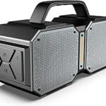 BUGANI Shock Bluetooth Speaker, Portable Bluetooth 5.3, Waterproof, 60W Super Power, Outdoor Speaker, (New Model)