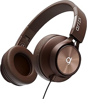 ARTIX CL750 Over Ear Headphones Wired with Mic & Volume Control, Audio with 100% Noise Cancelling Computer Wired, Plug in for Laptop, Dj Corded Studio Headphones ARTIX CL750 Over Ear Headphones Wired with Mic & Volume Control, Audio with 100% Noise Cancelling Computer Wired, Plug in for Laptop, Dj Corded Studio Headphones